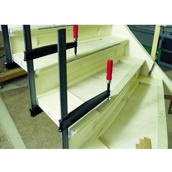 【お取り寄せ】ベッセイ クランプTG-T型開き400mmふところ300mm TGN40T30 クランプ 作業工具 バイス ハンドプレス 作業用品 工具_1