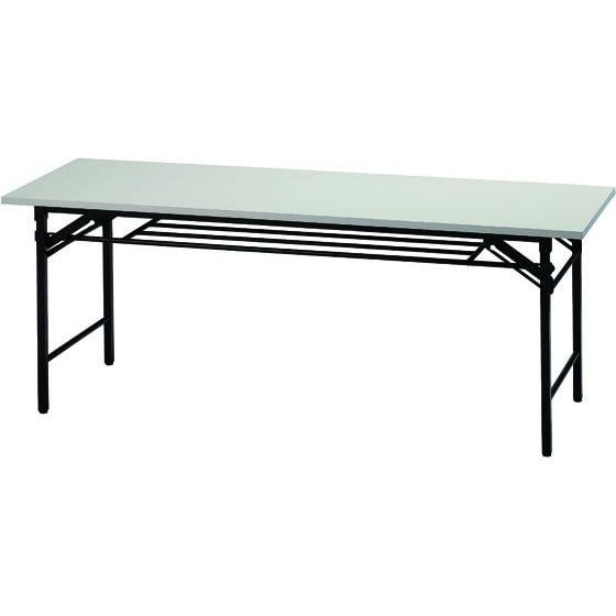 イノウエ/折りたたみテーブル W1800×D600 ホワイト/UMT-1860W 脚折りたたみテーブル ミーティングテーブ