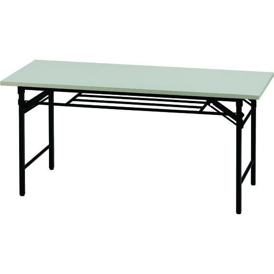 イノウエ/折りたたみテーブル W1500×D600 ホワイト/UMT-1560W 脚折りたたみテーブル ミーティングテーブ