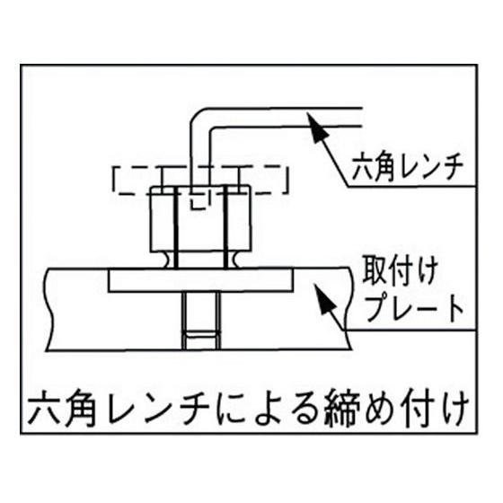 【お取り寄せ】イマオ IDクランプ MBID16B 工作機械用クランプ クランプ バイス ハンドプレス 作業用品 工具_2