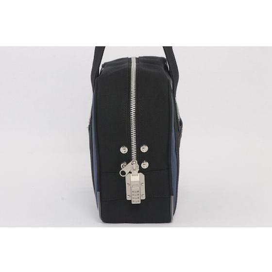 SANEI 帆布メール用ボストン(S)SED-1錠付 黒