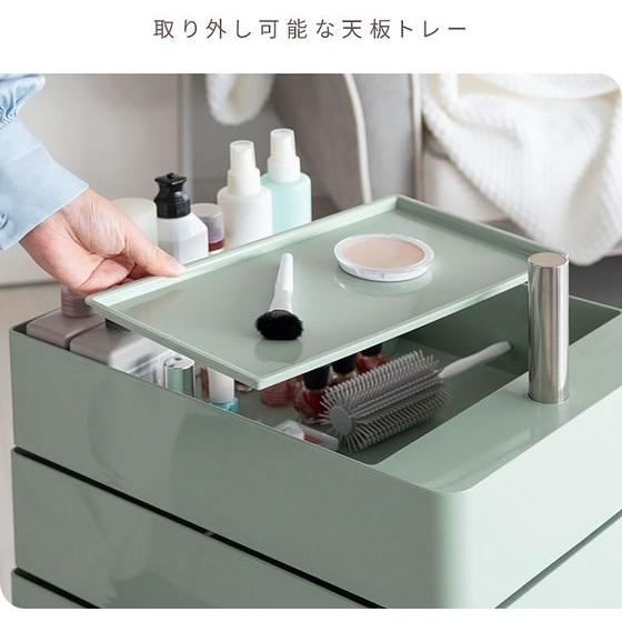 【メーカー直送】宮武製作所 マルチワゴン ライトグリーン WG-H001【代引不可】キッチンワゴン キッチン収納 収納家具 インテリア 収納 | 宮武製作所 | 04