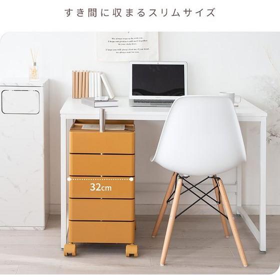 【メーカー直送】宮武製作所 マルチワゴン ライトグリーン WG-H001【代引不可】キッチンワゴン キッチン収納 収納家具 インテリア 収納 | 宮武製作所 | 05