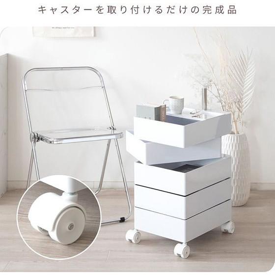 【メーカー直送】宮武製作所 マルチワゴン ライトグリーン WG-H001【代引不可】キッチンワゴン キッチン収納 収納家具 インテリア 収納 | 宮武製作所 | 09