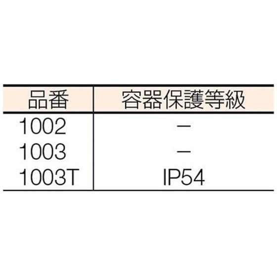 お取り寄せ】マール ミリメス防滴 1003T(4334005) 1003T