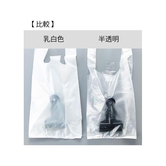 TRUSCO レジ袋 30/40号 480×390(255)mm 乳白 100枚 レジ袋 乳白色 |  | 03
