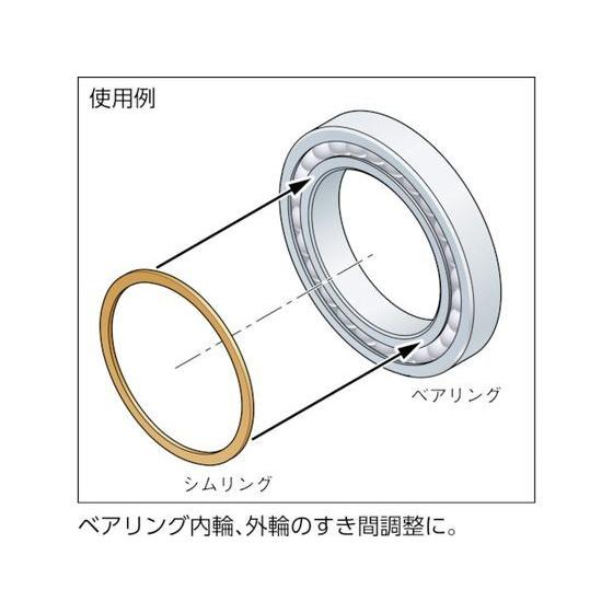 【お取り寄せ】IWATA シムリング(鉄) 3×6×0.1mm (10枚入) RF003006010 機構部品 スプレー オイル 潤滑 接着 補修 溶接用品｜cocodecow｜02