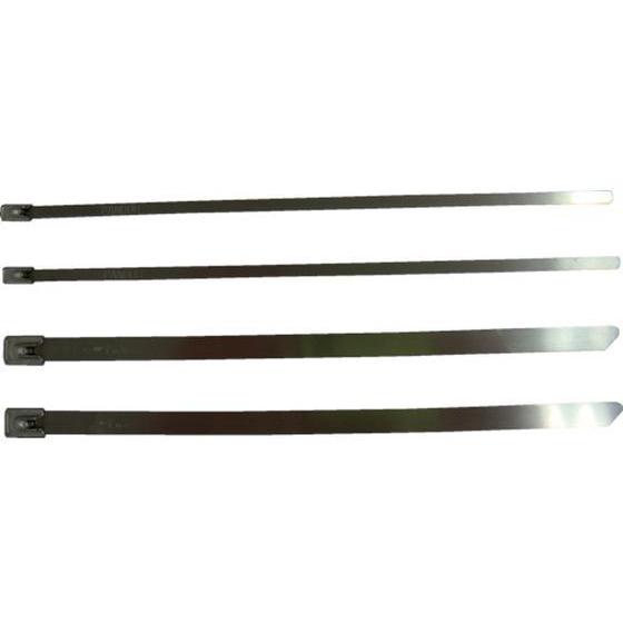 パンドウイット MLTタイプ 自動ロック式ステンレススチールバンド SUS304 幅4.6mm 長さ838mm 100本入り MLT10S-CP MLT10S-CP