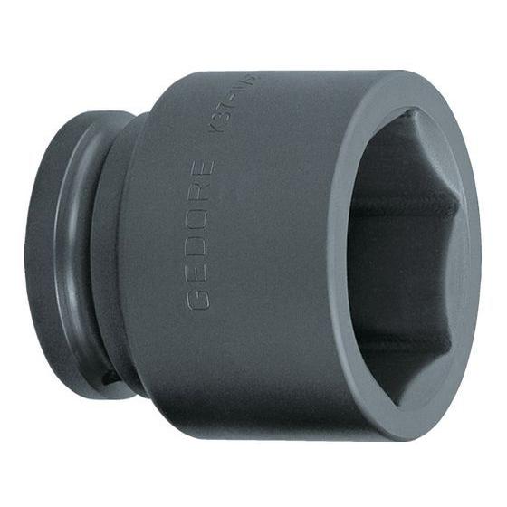 【お取り寄せ】GEDORE インパクト用ソケット(6角) 1・1／2 K37 65mm 6328640 ソケット ソケットレンチ 作業用品 工具