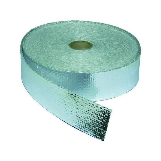 TRUSCO アルミガラステープ 厚み1.5mm×幅100mm×長さ20m 安全保護テープ 安全保護テープ ガムテープ 粘着テープ
