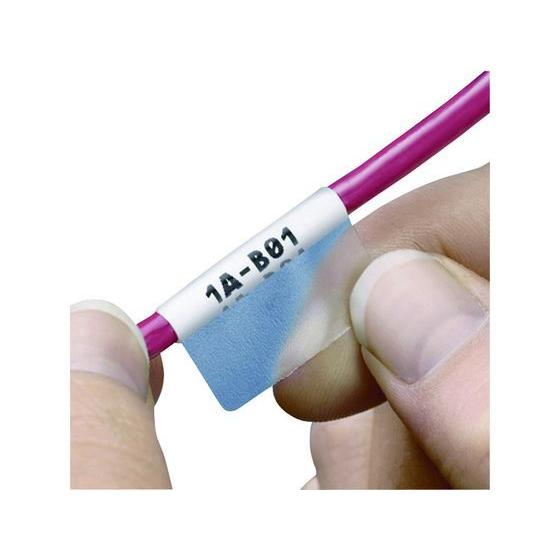 パンドウイット レーザープリンタ用セルフラミネートラベル ポリエステル 白 印字部縦25.4mm×横25.4mm 1000枚入り S100x400YAJ S100X400YAJ