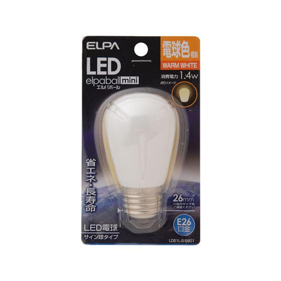 【お取り寄せ】朝日電器 LED電球サイン球 E26電球色 LDS1L-G-G901 ＬＥＤ電球 ランプ｜cocodecow