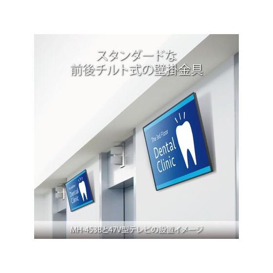 ハヤミ工産 【メーカー直送】ハヤミ工産 100V型対応壁掛金具(前後