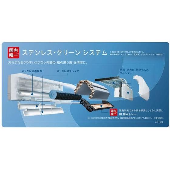 お取り寄せ】日立 【標準工事付】18畳向け 自動お掃除付き