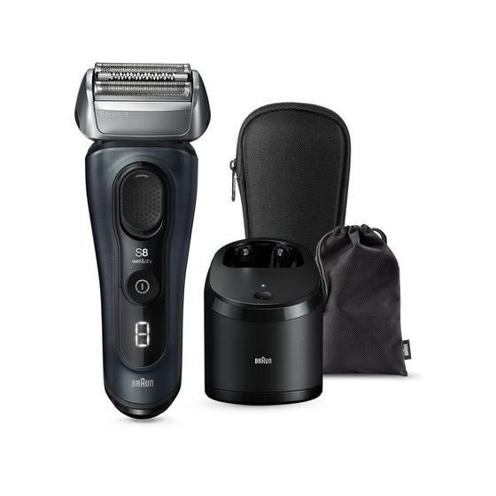 3枚刃シェーバー シリーズ8 グレー ブラウン 8563CC-V お取り寄せ】ブラウン 3枚刃シェーバー シリーズ8 グレー 8563CC-V