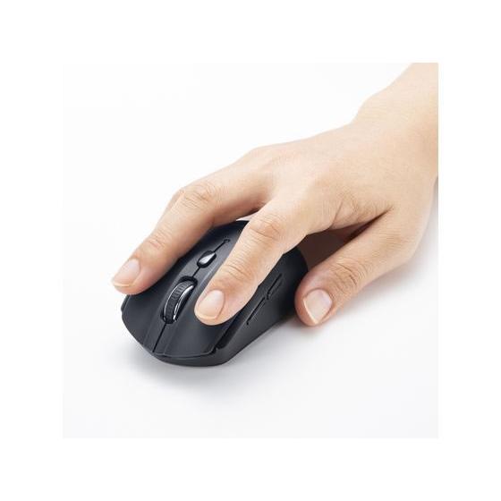 【お取り寄せ】サンワサプライ BluetoothブルーLEDマウス5ボタン・ブラック MA-BB509BK ワイヤレス ＬＥＤ マウス ＰＣ周辺機器｜cocodecow｜02