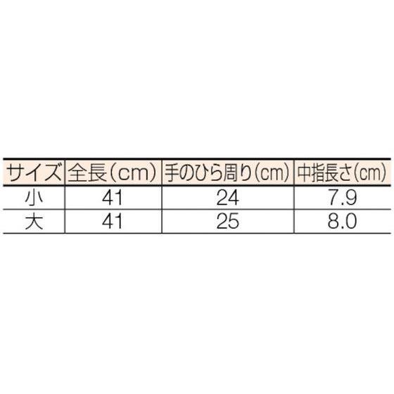 ワタベ　高圧ゴム手袋410mm大　510-L