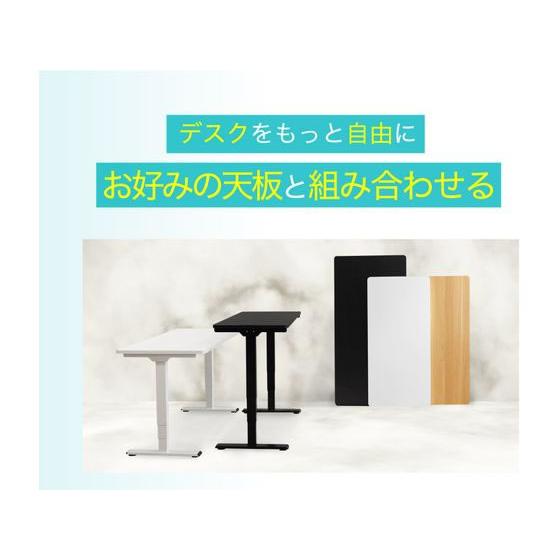 【メーカー直送】Netforce 電動昇降デスク用 脚フレーム ホワイト AJ-EFA-FW-WH【代引不可】【お客様組立】電動昇降デスク スタンディングデスク_2