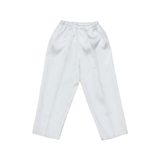 【お取り寄せ】アーテック ソフトサテンズボン テーパード J 白 18352 コスチューム イベント 季節商品 教材 学童 | 