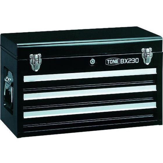 TONE ツールチェスト 508×232×302mm ブラック BX230BK