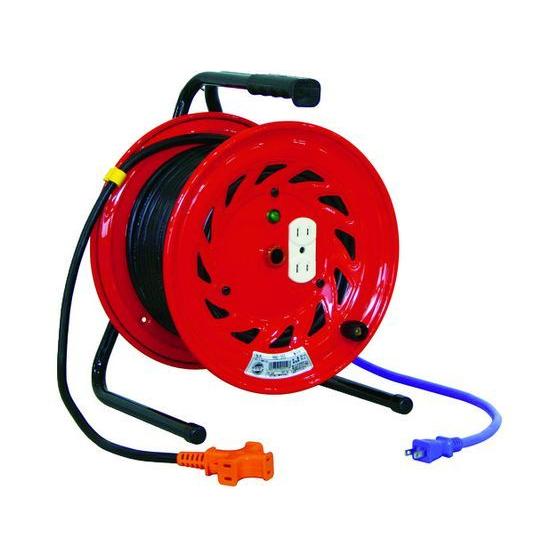 【お取り寄せ】日動 電工ドラム びっくリール 一般型ドラム100V 30m RND-30S RND-30S コードリール１００Ｖ コードリール 延長コード 工事用品 作業用品 工具