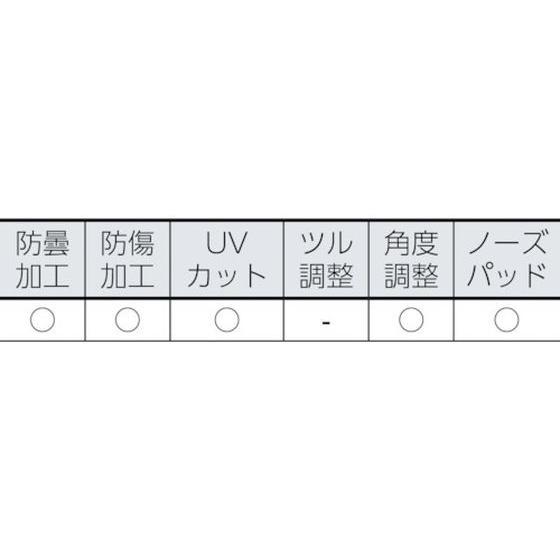 【お取り寄せ】UVEX 二眼型保護メガネ アイスリー 9190209｜cocodecow｜02