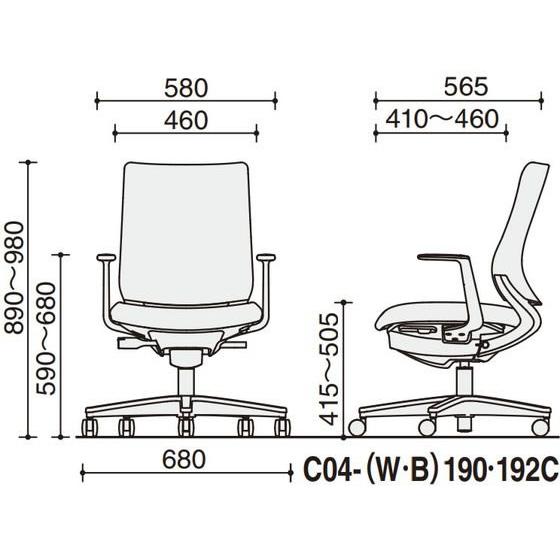GMFH205C○KOKUYO / コクヨ ロモ ラウンジチェア クラブチェア