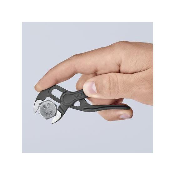 【お取り寄せ】KNIPEX ミニウォーターポンププライヤー コブラ 100mm 8700-100 | KNIPEX | 03