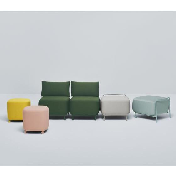 【メーカー直送】コクヨ オフィスラウンジ エニーソファ 背付き ブラック【代引不可】【組立・設置・送料無料】キャスター脚 カフェ ラウンジチェア