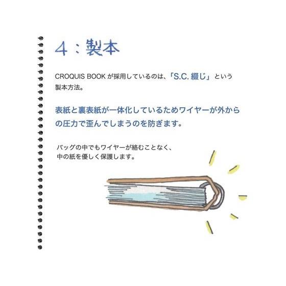 マルマン クロッキーブック M 白クロッキー紙 SM-01 | maruman | 05