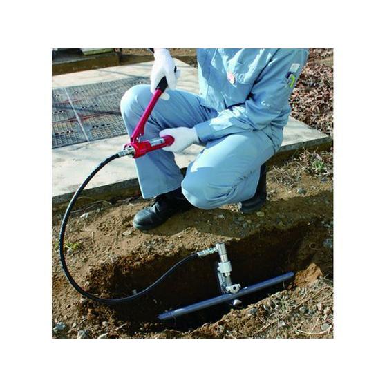 新しいコレクション 育良 パイプ圧着機(断水機)(50906) IS-50AH ペンチ