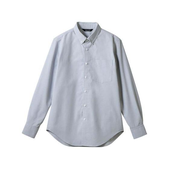【お取り寄せ】住商モンブラン シャツ 兼用 長袖 グレー M SS009-91 シャツ レストラン カフェ 飲食店ユニフォーム ユニフォーム | 