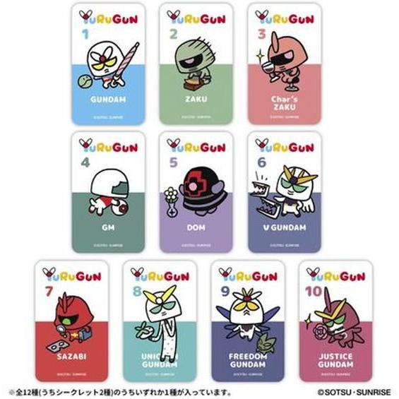 バンダイ YURUGUN wave1 1BOX10個入 ぬいぐるみ 人形 おもちゃ ホビー