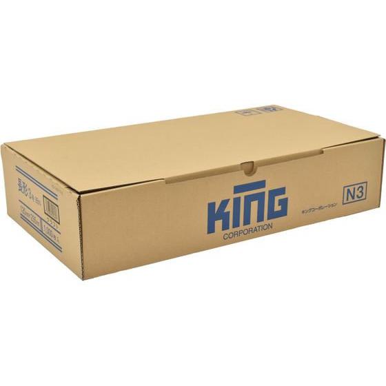 【メーカー直送】キングコーポレーション 長3 85g OKゴールド 枠ナシ 1000枚×2箱【代引不可】長３ Ａ４判横三ツ折り用 長タイプ封筒 ノートの画像