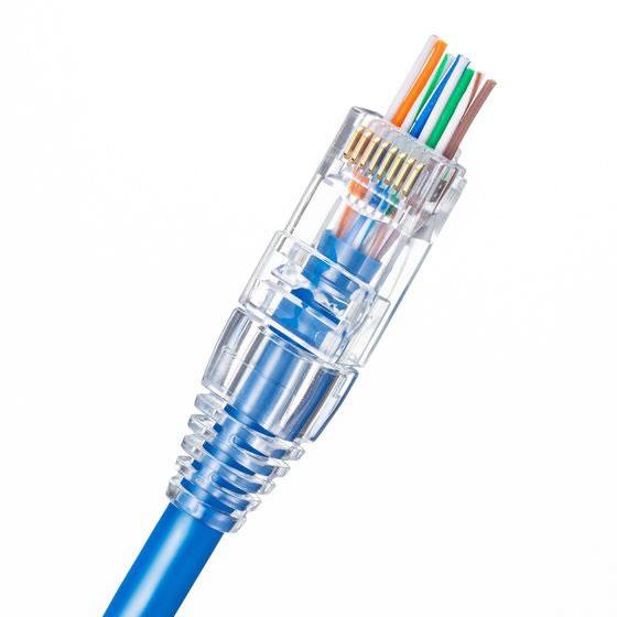 【お取り寄せ】サンワサプライ RJ-45コネクタ カテゴリ6A 100個 ADT-6ARJKNH-100 ＬＡＮケーブル ＬＡＮケーブル ケーブル 電源タップ 配線パーツ 家電_2