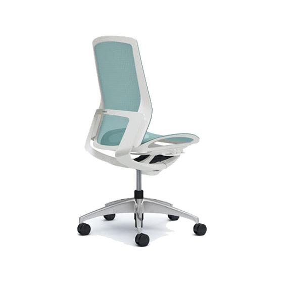 【メーカー直送】オカムラ フィノラ ハイバック 座メッシュ 肘無し セージ C735CW【代引不可】【組立・設置・送料無料】肘なし メッシュチェア オフィスチェア_1