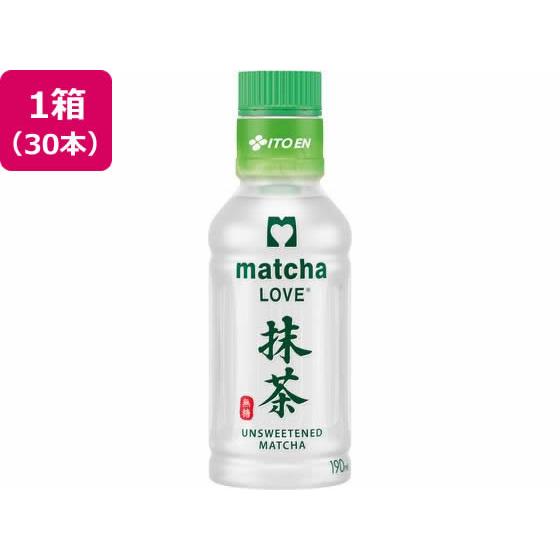 伊藤園（ITO EN） matcha LOVE 抹茶ラブ パウダーイン 無糖 190mL 30本
