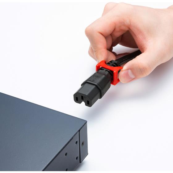 【お取り寄せ】サンワサプライ 抜け防止ロック式電源コード ロックプラス 2m APW15-C14C15LS-2_9