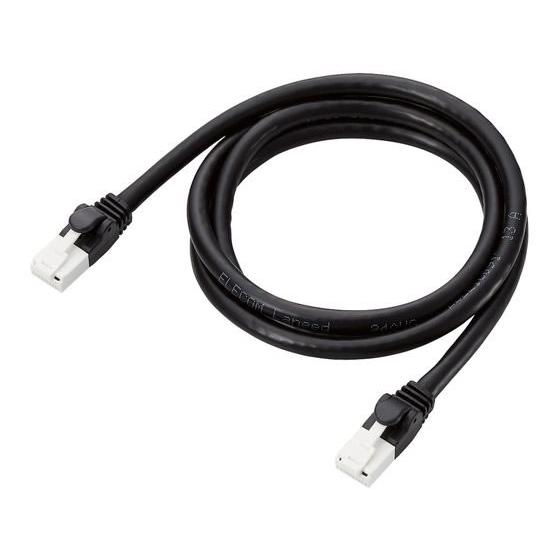【お取り寄せ】エレコム Cat6A準拠LANケーブル 1m ツメ折れ防止 ＬＡＮケーブルカテゴリー６ ＬＡＮケーブル ケーブル 電源タップ 配線パーツ 家電 | ELECOM | 02