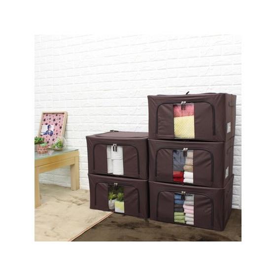 HIRO ヒロコーポレーション 窓付き収納ボックス Lサイズ 3個セット