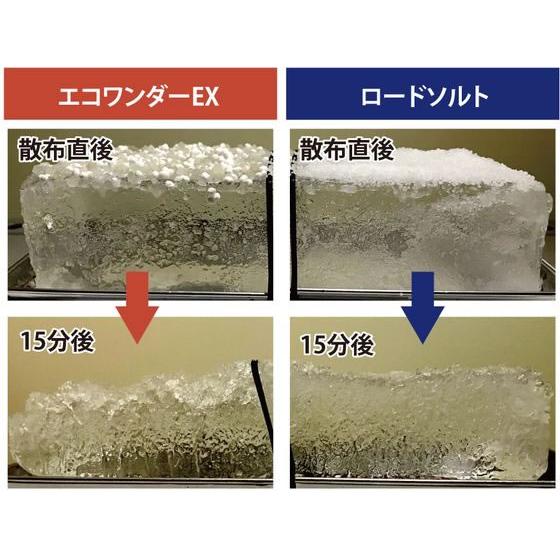 【お取り寄せ】高森コーキ 凍結防止融雪剤 エコワンダーEX 10kg×2袋 ECO-10 雪かき 除雪作業 現場 安全 作業 送料無料 |  | 03
