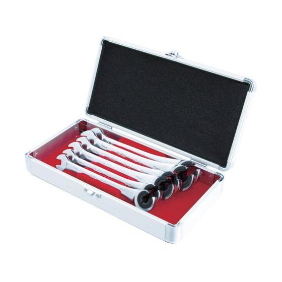 Pro-Auto/6本組フレアナットギアレンチセット/FNG-6S めがねレンチ スパナ プーラー 作業 工具