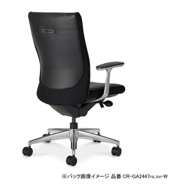 【メーカー直送】コクヨ プント アルミ脚 ハイバック 肘有 Wキャスター CRGA2467F6L7E6W【代引不可】【組立・設置・送料無料】肘付き 固定肘タイプ_7