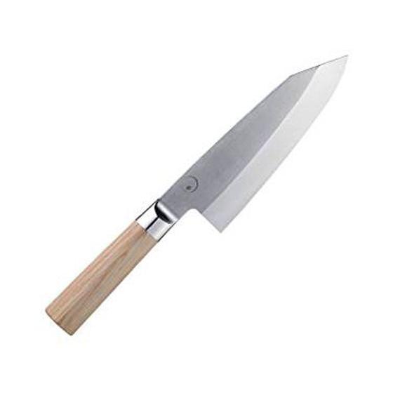 橋本幹造　両刀包丁　片鎬出刃　000AB5513 新品未使用　貝印　日本製 楽天市場】貝印 × 橋本幹造 出刃包丁 両刃包丁 AB5513 | KAI 片鎬出刃