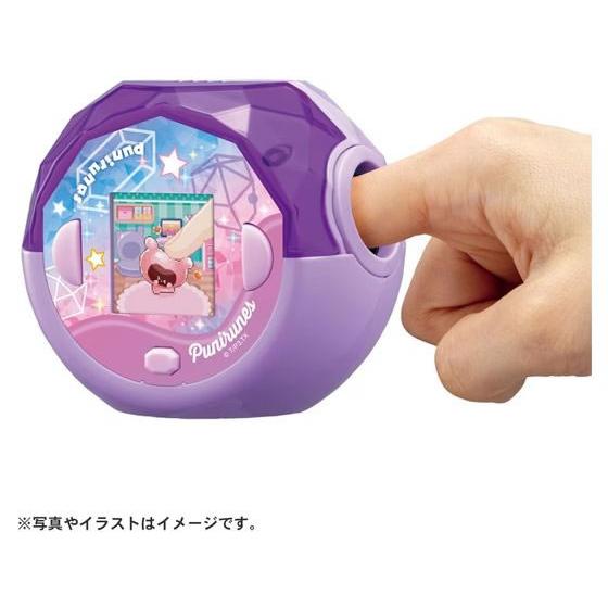ぷにるんず タカラトミー ぷにすたる クリアパープル デジタル玩具