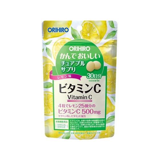 オリヒロ かんでおいしい チュアブルサプリ ビタミンC 60g | ORIHIRO