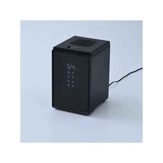 YAMAZEN スチーム加湿器 ブラック　黒　BEAR-S34 キューブ型 スチーム式加湿器 上部給水 3.4L BEAR-S34 山善 | 山善