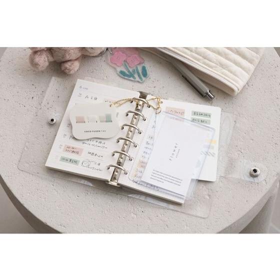 【お取り寄せ】カンミ堂 ココフセン タス チャームふせん リフィル ホワイトグレー CFT-A-921 デザインふせん ふせん インデックス メモ ノート |  | 02