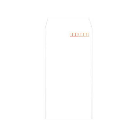 【メーカー直送】キングコーポレーション 長3 80g スミ貼 エルコン付 白特A 1000枚【代引不可】長３ Ａ４サイズ横三ツ折り用 長タイプ封筒 色付き ノート