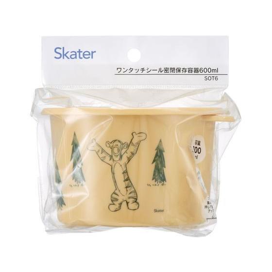 【お取り寄せ】スケーター ワンタッチシール容器 S 600ml くまのプーさん SOT6 密閉容器 ボウル ザル バット 厨房 キッチン | スケーター | 04